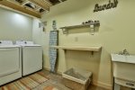Terrace level laundry